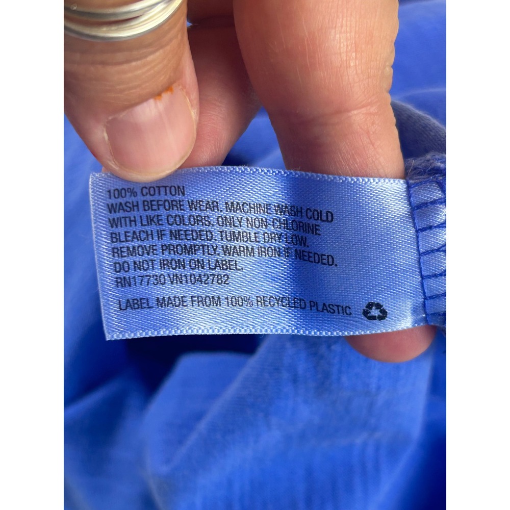 NWT A New Day T-Shirt Women Large Blue Basic Comfy Core Activewear Tee - Picture 6 of 9